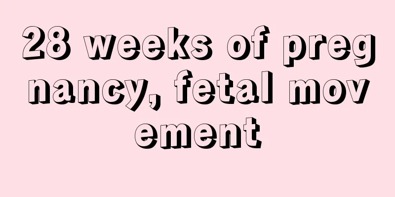 28 weeks of pregnancy, fetal movement