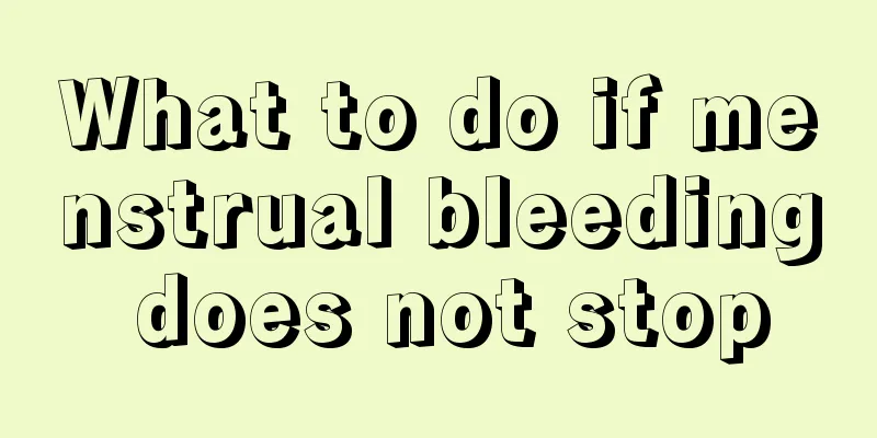 What to do if menstrual bleeding does not stop