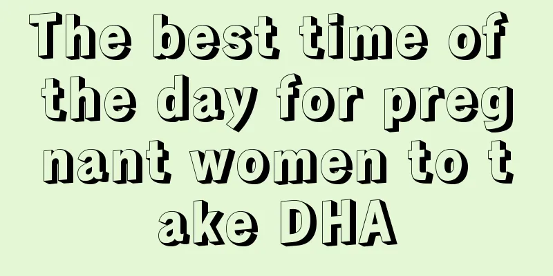 The best time of the day for pregnant women to take DHA