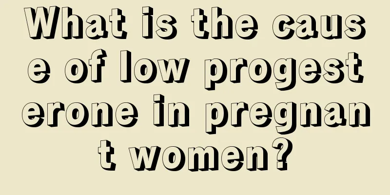 What is the cause of low progesterone in pregnant women?