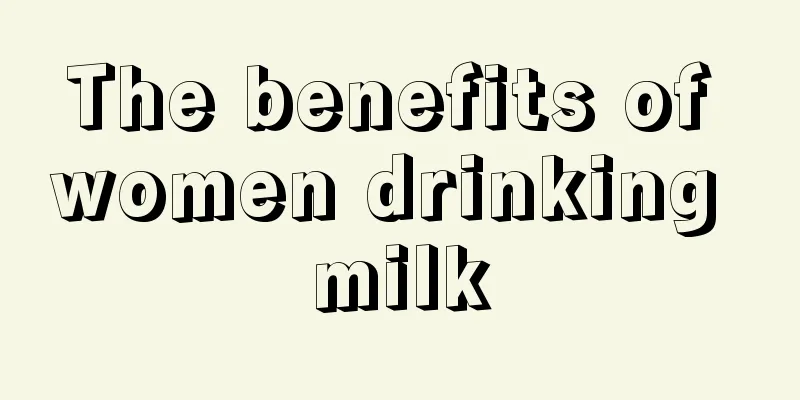 The benefits of women drinking milk