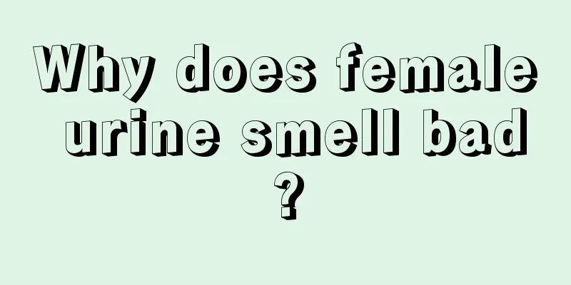 Why does female urine smell bad?