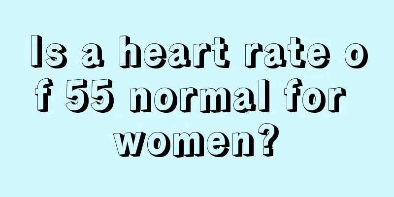 Is a heart rate of 55 normal for women?