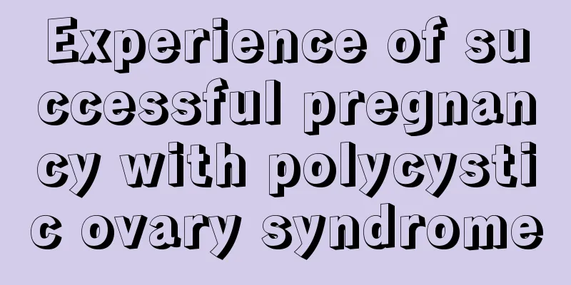 Experience of successful pregnancy with polycystic ovary syndrome