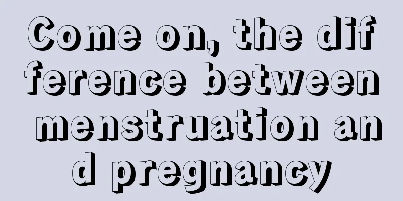 Come on, the difference between menstruation and pregnancy