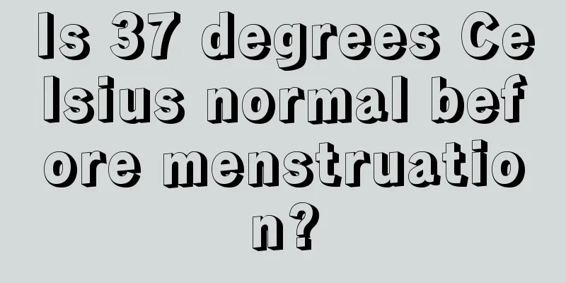 Is 37 degrees Celsius normal before menstruation?