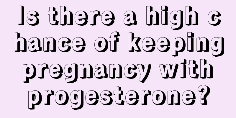 Is there a high chance of keeping pregnancy with progesterone?