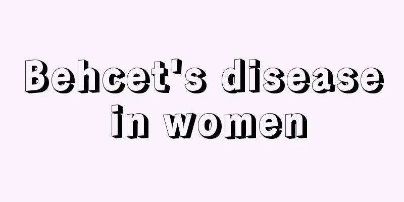 Behcet's disease in women