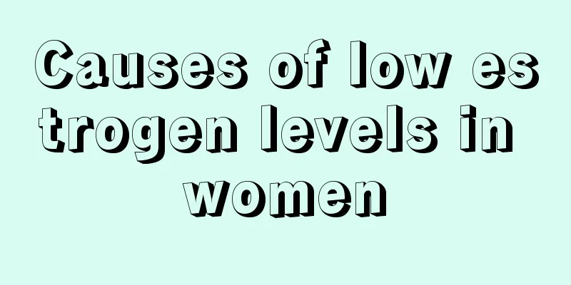 Causes of low estrogen levels in women