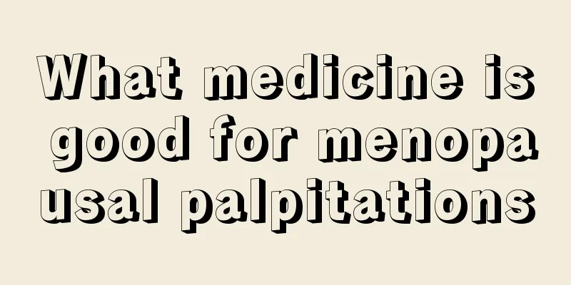 What medicine is good for menopausal palpitations