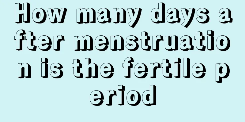 How many days after menstruation is the fertile period