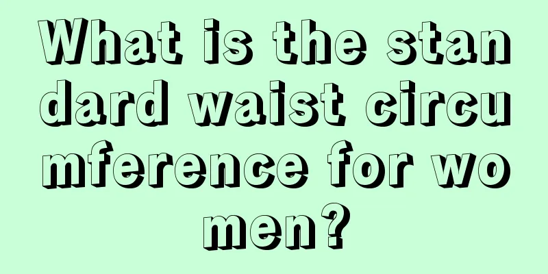 What is the standard waist circumference for women?