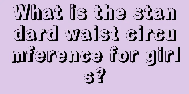 What is the standard waist circumference for girls?