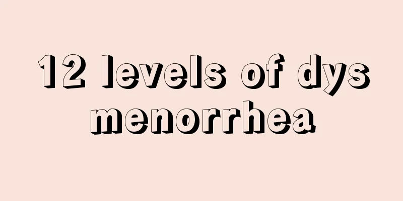 12 levels of dysmenorrhea