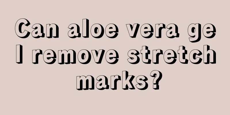 Can aloe vera gel remove stretch marks?