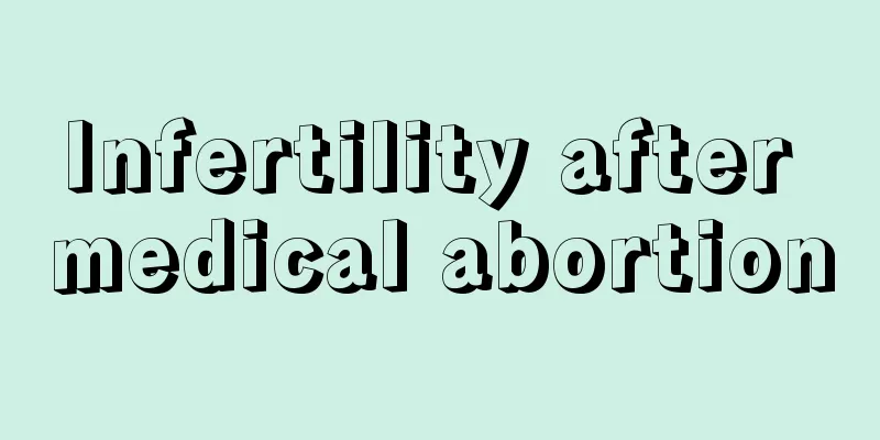 Infertility after medical abortion