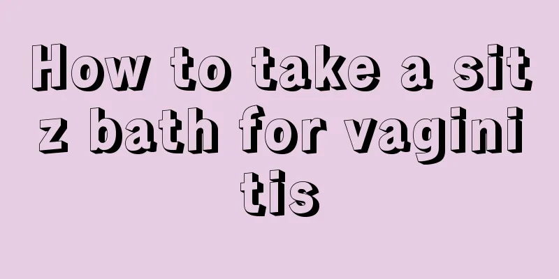 How to take a sitz bath for vaginitis