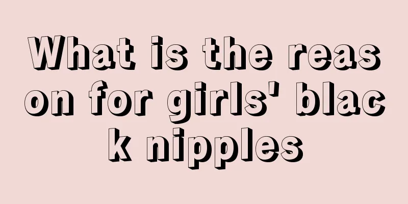 What is the reason for girls' black nipples