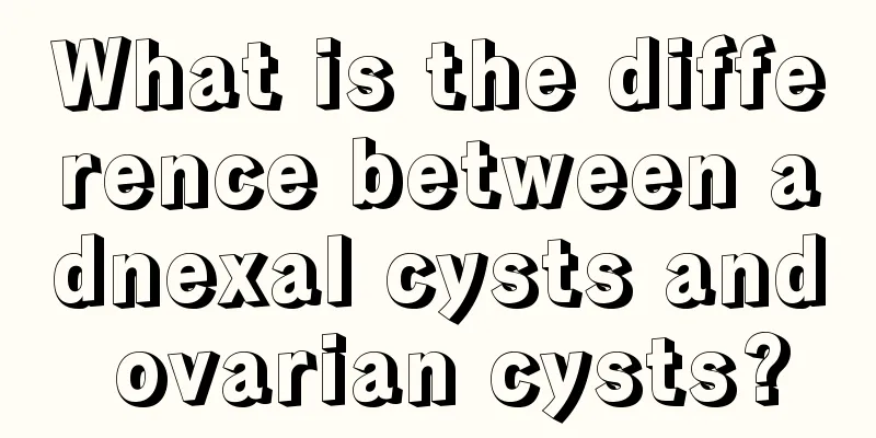 What is the difference between adnexal cysts and ovarian cysts?