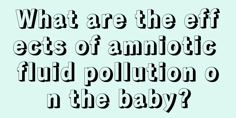 What are the effects of amniotic fluid pollution on the baby?