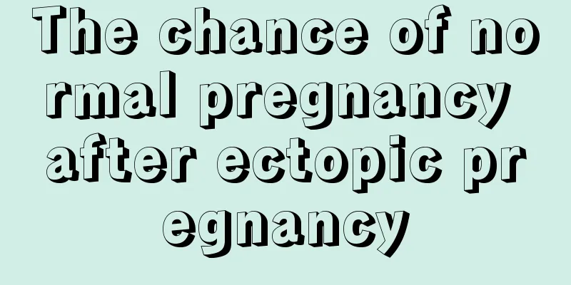 The chance of normal pregnancy after ectopic pregnancy