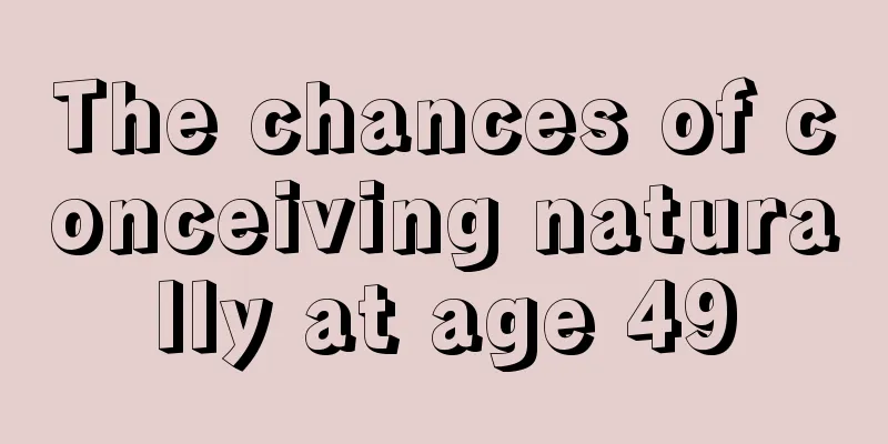 The chances of conceiving naturally at age 49