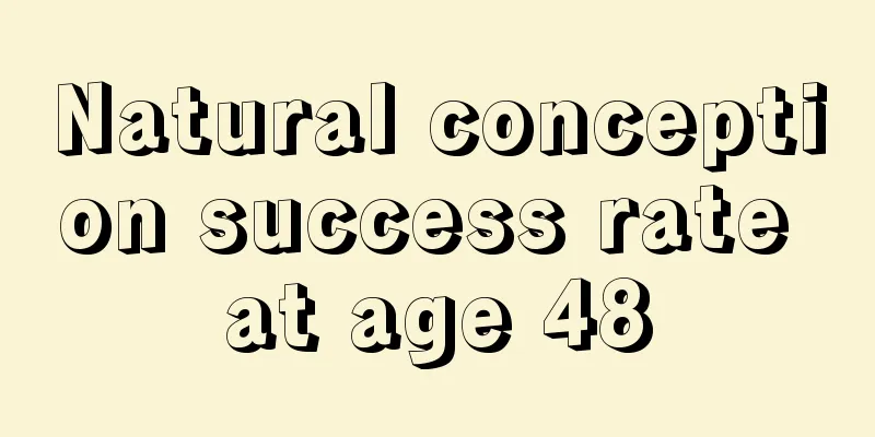 Natural conception success rate at age 48