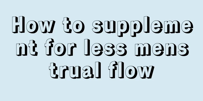 How to supplement for less menstrual flow