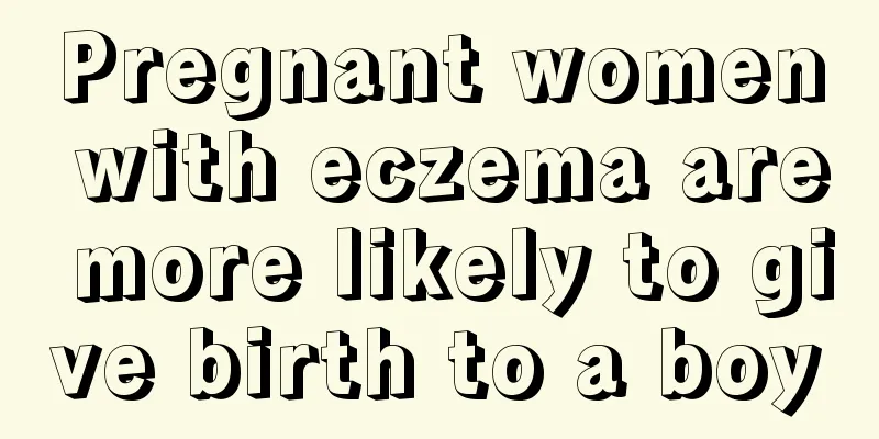 Pregnant women with eczema are more likely to give birth to a boy