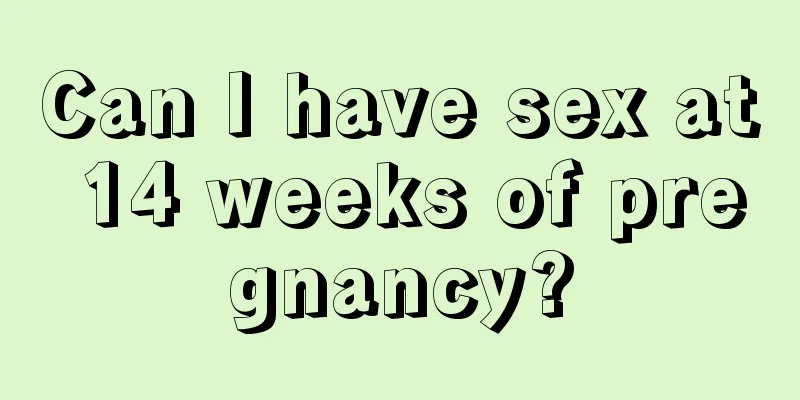 Can I have sex at 14 weeks of pregnancy?