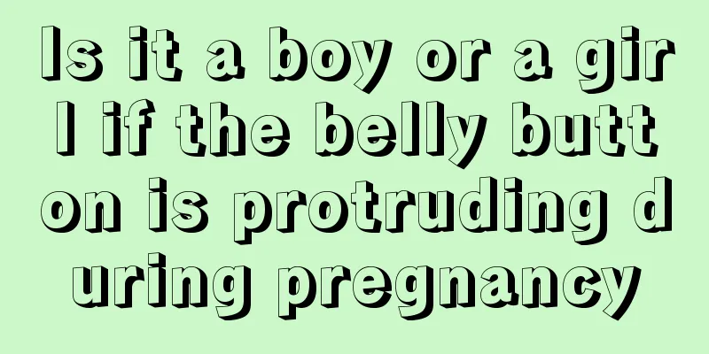 Is it a boy or a girl if the belly button is protruding during pregnancy