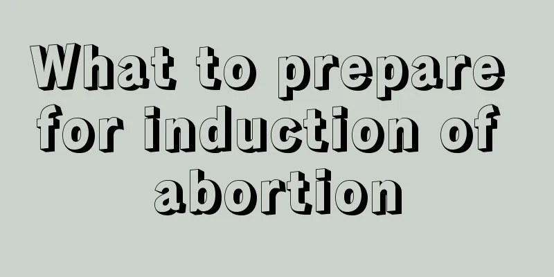 What to prepare for induction of abortion