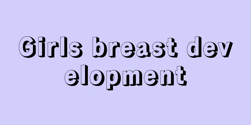 Girls breast development