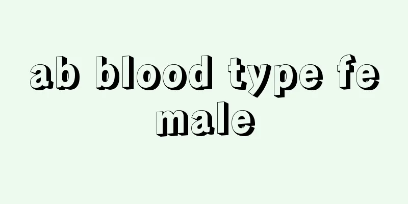 ab blood type female