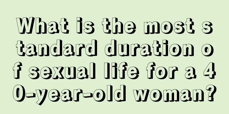 What is the most standard duration of sexual life for a 40-year-old woman?