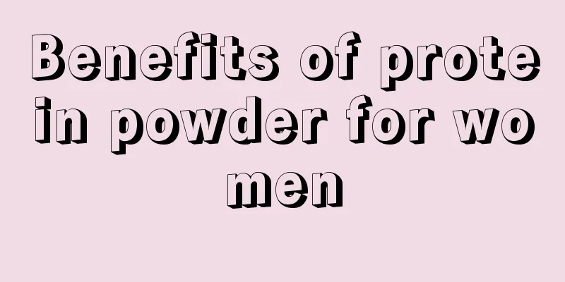 Benefits of protein powder for women