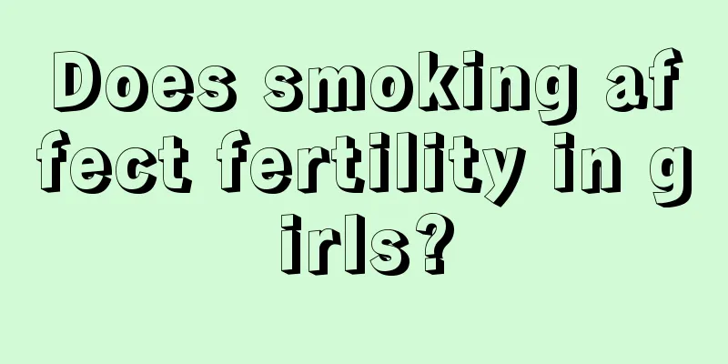 Does smoking affect fertility in girls?