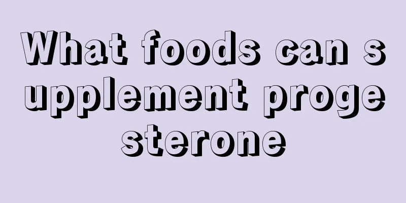 What foods can supplement progesterone