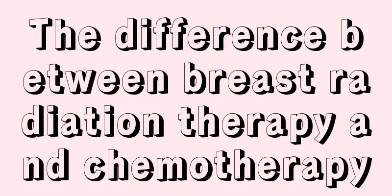 The difference between breast radiation therapy and chemotherapy