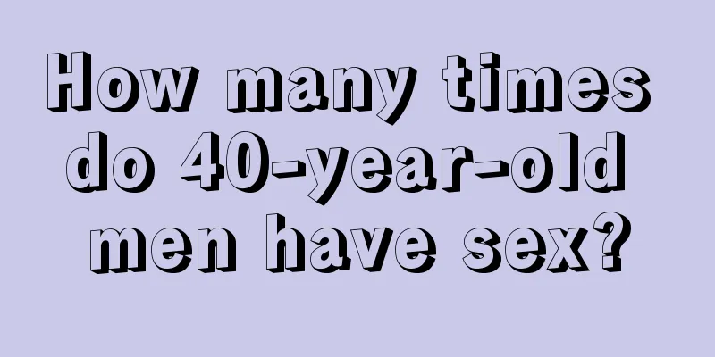 How many times do 40-year-old men have sex?