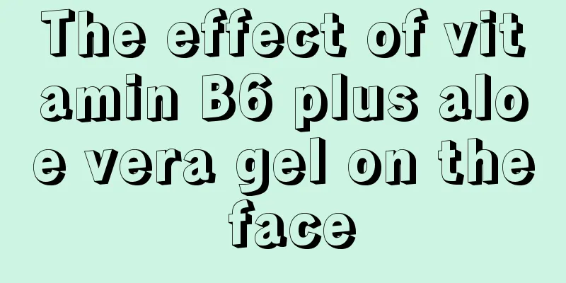 The effect of vitamin B6 plus aloe vera gel on the face