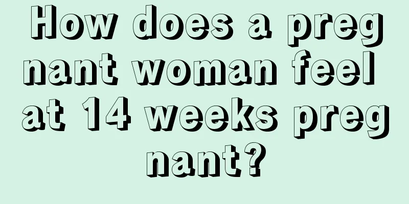 How does a pregnant woman feel at 14 weeks pregnant?