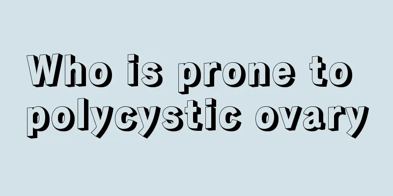 Who is prone to polycystic ovary