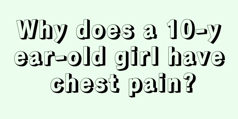 Why does a 10-year-old girl have chest pain?