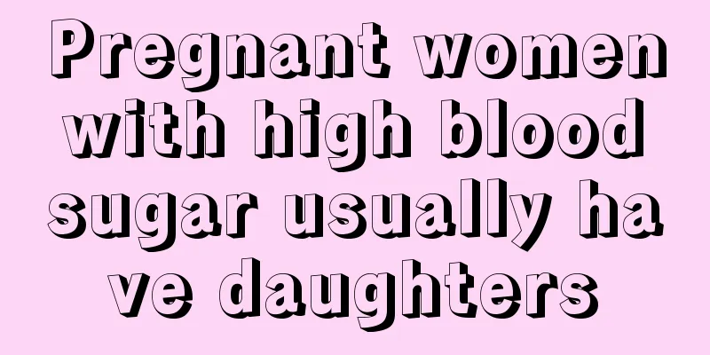 Pregnant women with high blood sugar usually have daughters