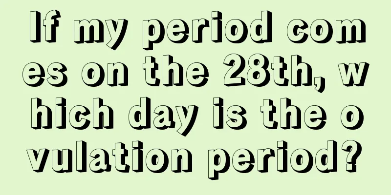 If my period comes on the 28th, which day is the ovulation period?