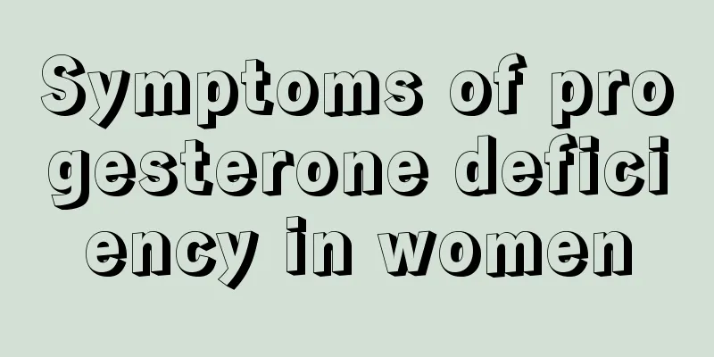 Symptoms of progesterone deficiency in women