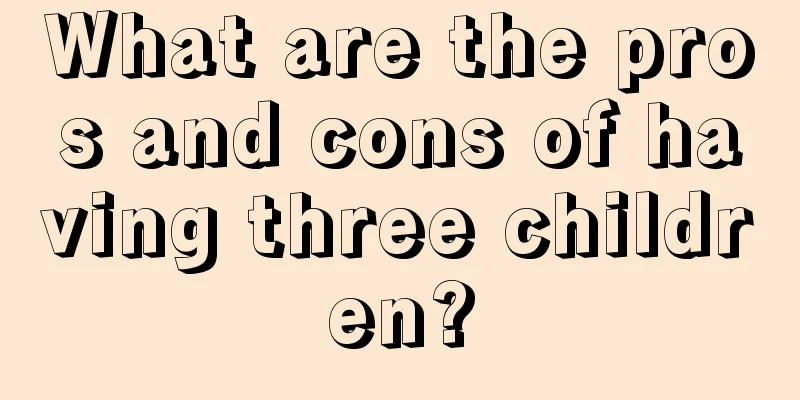 What are the pros and cons of having three children?