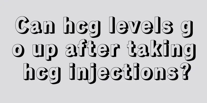 Can hcg levels go up after taking hcg injections?