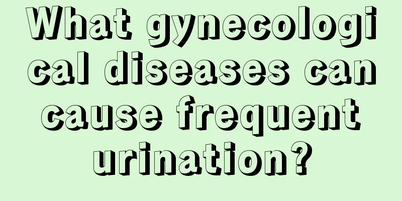 What gynecological diseases can cause frequent urination?